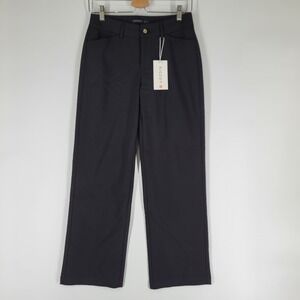 KICZOY Black Wide Leg‎ Tailored Trousers Pants Womens Size 6
